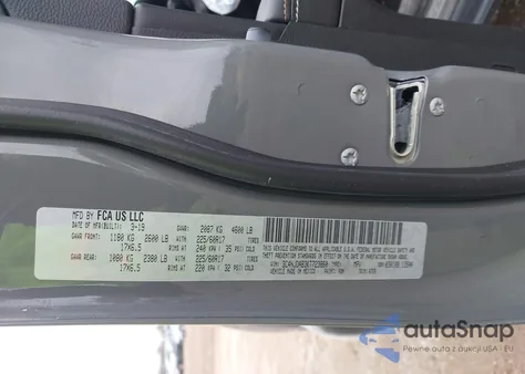 2019 Jeep Compass Upland Edition 4X4 z USA, uszkodzony, nr VIN 3C4NJDAB3KT723860